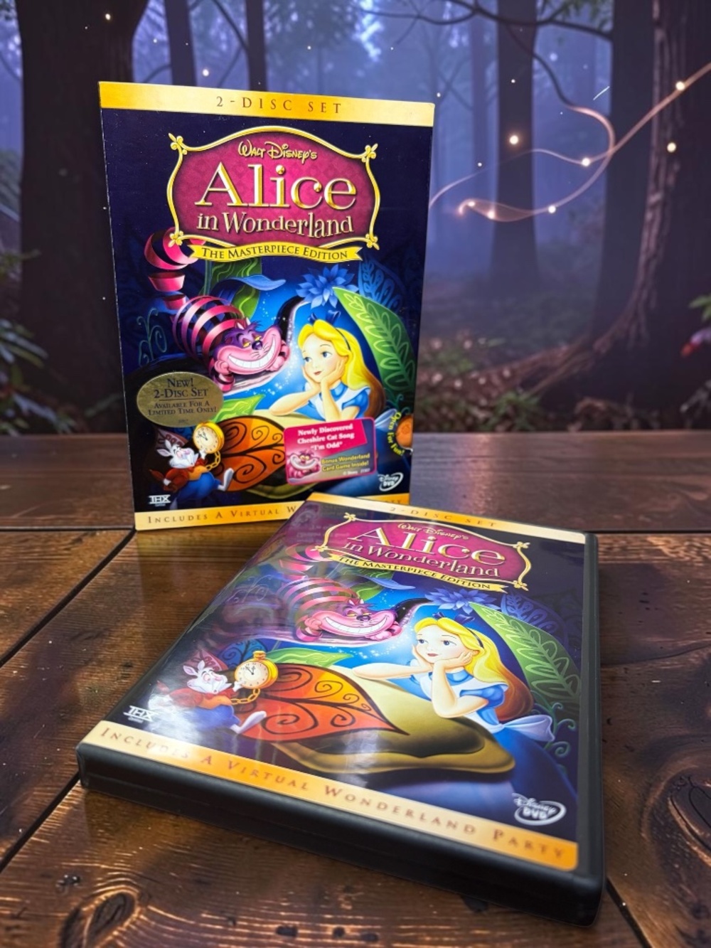 Walt Disney's Alice in Wonderland - The Masterpiece Edition - 2-disc set - MINT